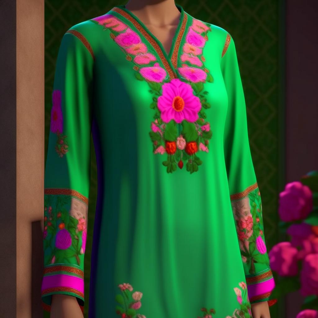 Туника с цветами из ленточки: красивый и оригинальный элемент женского гардероба